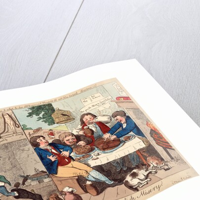 French happiness English misery by Isaac Cruikshank