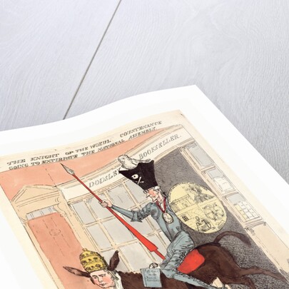 The knight of the woeful countenance going to extirpate the National Assembly by Anonymous