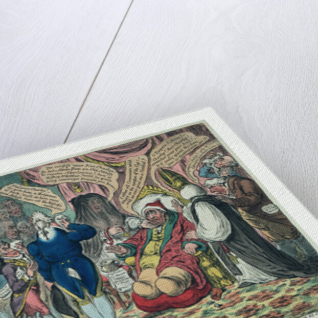 Visiting the sick by James Gillray