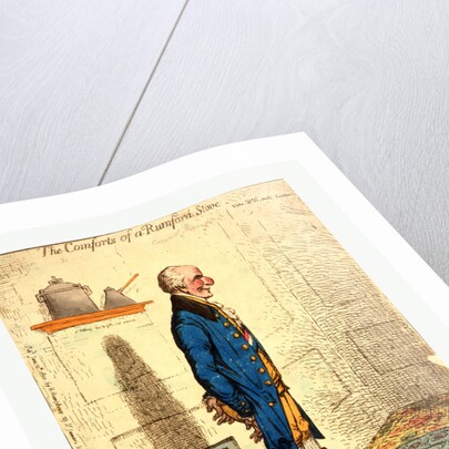 The comforts of a Rumford stove Vide Dr. G-rn-ts lectures / by James Gillray