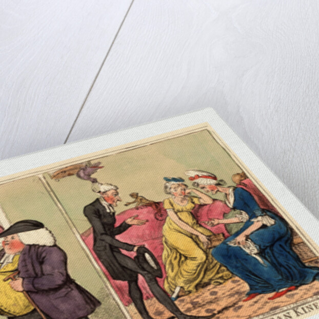 Pharoah's fat kine, pharoah's lean kine by Isaac Cruikshank