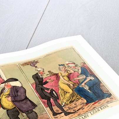 Pharoah's fat kine, pharoah's lean kine by Isaac Cruikshank