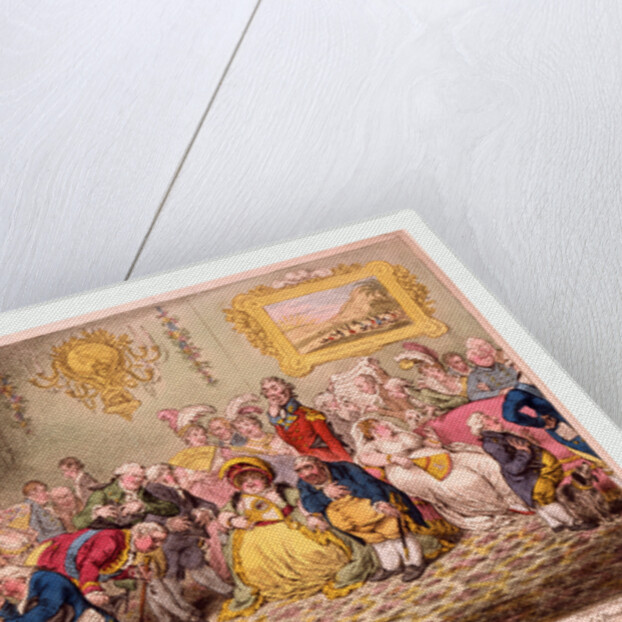 L'assemblee nationale or grand cooperation meeting at St. Ann's Hill by James Gillray