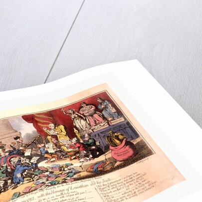 New morality; or The promis'd installment of the high-priest of the Theophilanthropes by James Gillray