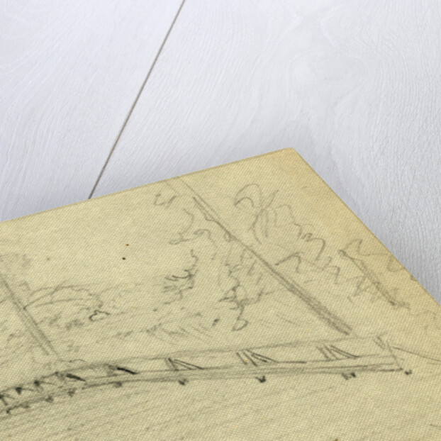 A bridge across a river by Anonymous