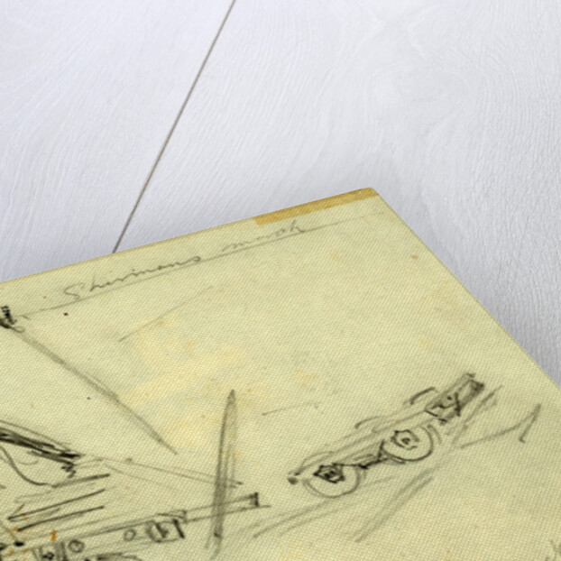 Shermans march. Destroyed R.R. Tracks by Anonymous