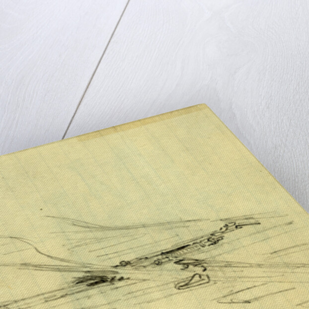 Switch on a railroad track by Anonymous