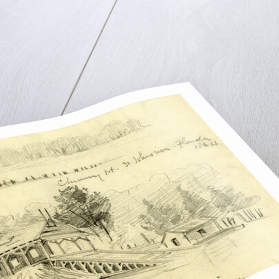 Chimney Pt. St. Johns river, Florida by Anonymous