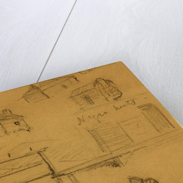 Hitching post, Virginia by Anonymous