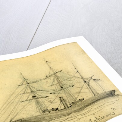 U.S. Gun Boat Mohican by Anonymous