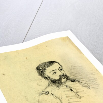 Bust portrait of an officer by Anonymous