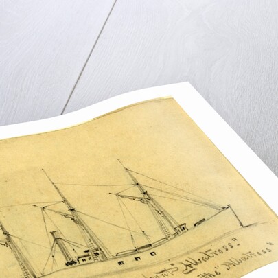 U.S. Gunboat Albatross by Alfred R Waud