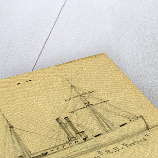 U.S. War Steamer R.B. Forbes by Alfred R Waud