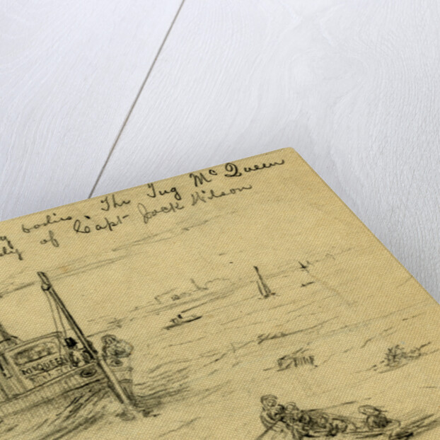 Picking up the floating bodies by Alfred R Waud