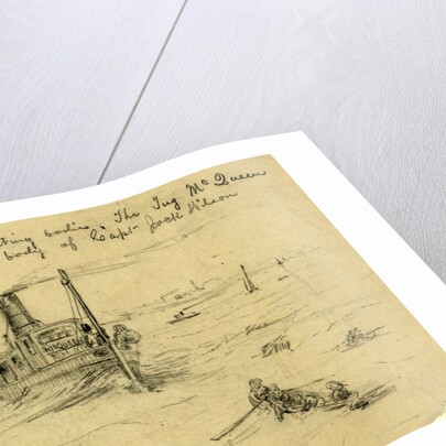 Picking up the floating bodies by Alfred R Waud