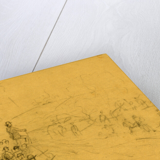 Wounded taken from out the fire, left of Kennesaw by Alfred R Waud