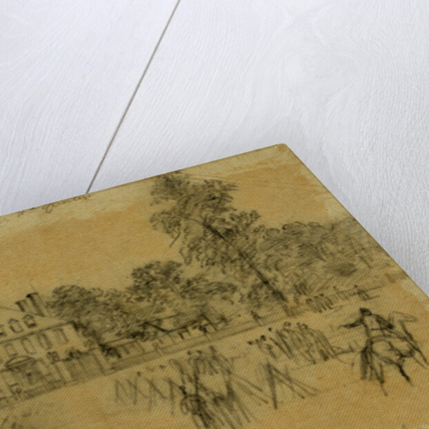 Fitz-John Porter's Hdquarters by Alfred R Waud