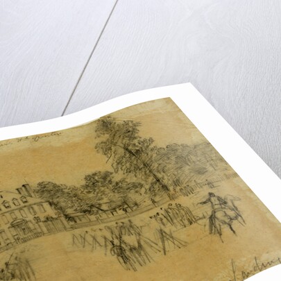 Fitz-John Porter's Hdquarters by Alfred R Waud