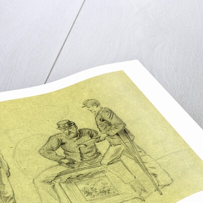 A street contrast by Alfred R Waud