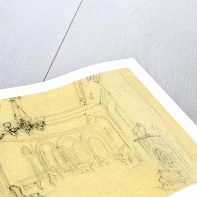 Mayor Woods parlor by Alfred R Waud