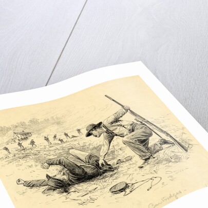 Spare cartridges, 1864 by Alfred R Waud