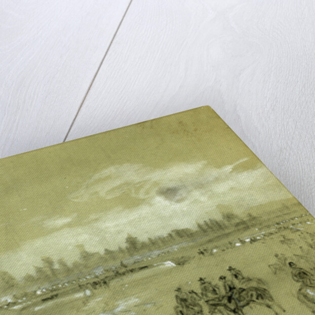 Fair Oaks, scene of the battle (drawn a day or two before the Confederate assault), 1862 ca. May 31, 1862-1865 by Alfred R Waud