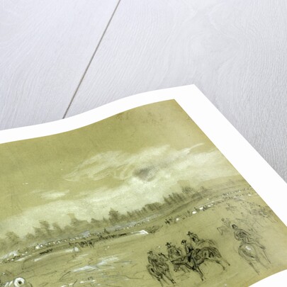 Fair Oaks, scene of the battle (drawn a day or two before the Confederate assault), 1862 ca. May 31, 1862-1865 by Alfred R Waud