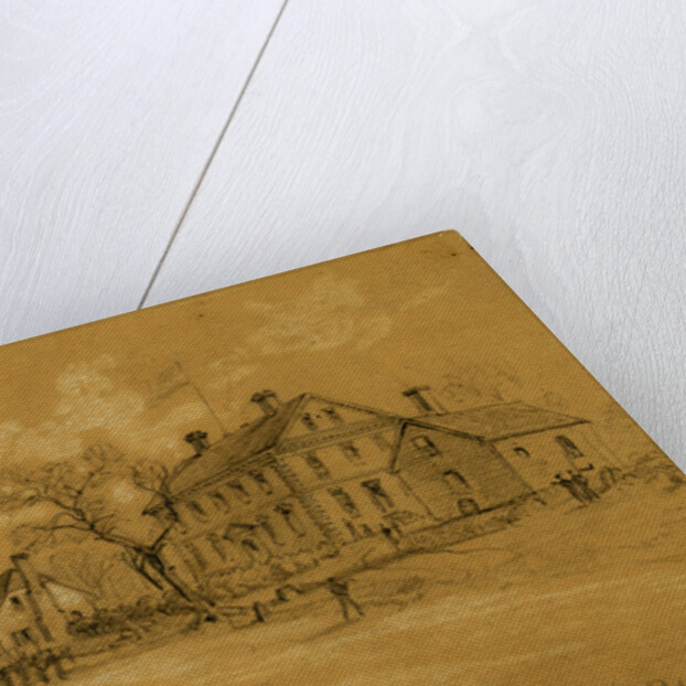 The Nelson House Yorktown used as a hospital by the rebels, 1862 May by Alfred R Waud