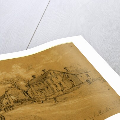 The Nelson House Yorktown used as a hospital by the rebels, 1862 May by Alfred R Waud