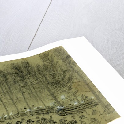 5th Corps, 7th of February 1865 by Alfred R Waud