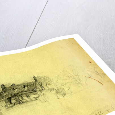 City Point Genl. Hd.qts, 1864-5, 1865 by Alfred R Waud