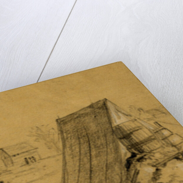 Stables and Negro servants tent, hd.qtrs Army of the Potomac, 1863 ca. March by Alfred R Waud