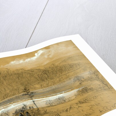 Taylor's Dam on the Rappahannock by Alfred R Waud