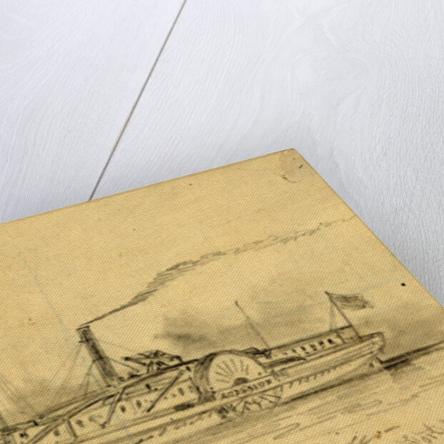 U.S. Steamer Adelaide, which plys between Baltimore & Fort Monroe by Alfred R Waud