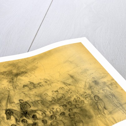 Farewell to the Army. Warrenton, 1862, 1862 November 10 by Alfred R Waud