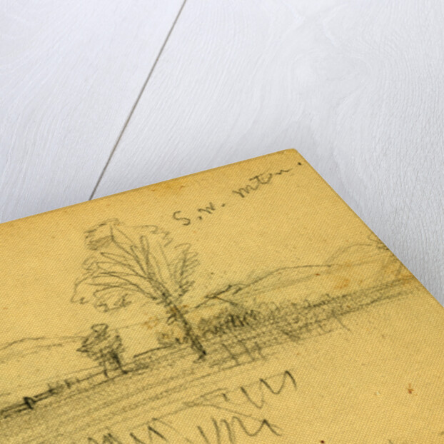 Williston's battery near Fredericksburg 1862, 1862 November-December by Alfred R Waud