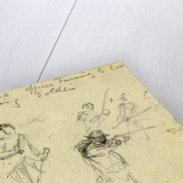 On skirmish line Officer turning to look at a dying soldier by Alfred R Waud