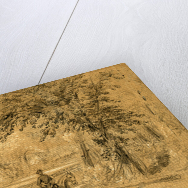 Bridge through the Chickahominy Swamp by Alfred R Waud