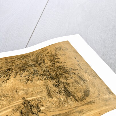 Bridge through the Chickahominy Swamp by Alfred R Waud