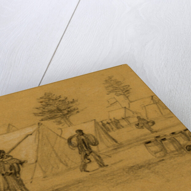 Commissary dept. Hd.qts. Army of the Potomac, 1863 March by Alfred R Waud