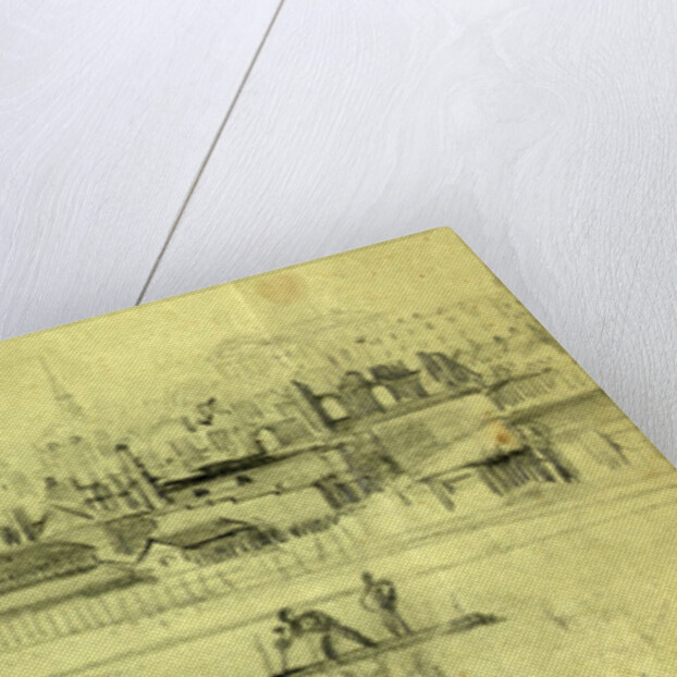 View of burned district Richmond, 1865 ca. April-May by Alfred R Waud