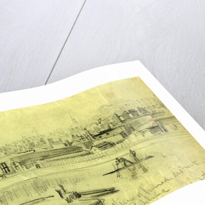 View of burned district Richmond, 1865 ca. April-May by Alfred R Waud