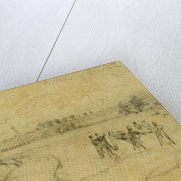 Battle of Bristow Station, 1863 October 14 by Alfred R Waud