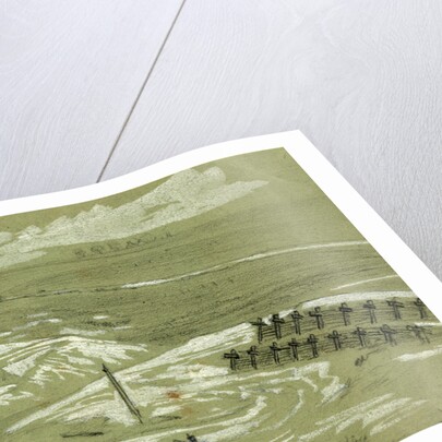 Unfinished dam on the enemies line, 1860-1865 by Alfred R Waud