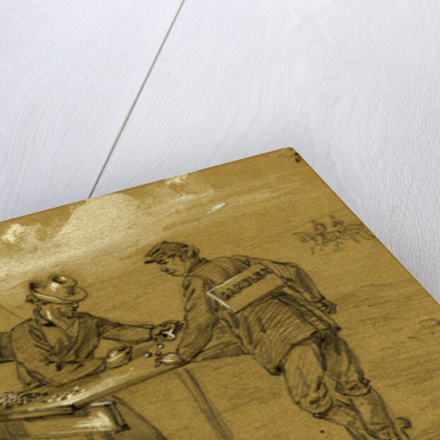 General Patricks punishment for gamblers, 1863 October by Alfred R Waud