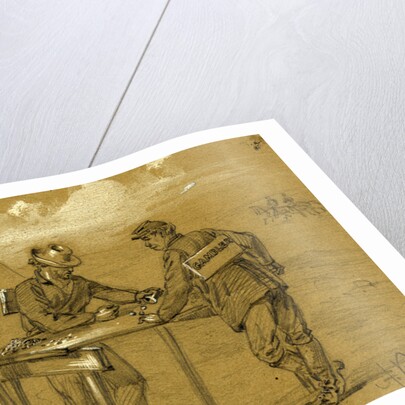 General Patricks punishment for gamblers, 1863 October by Alfred R Waud