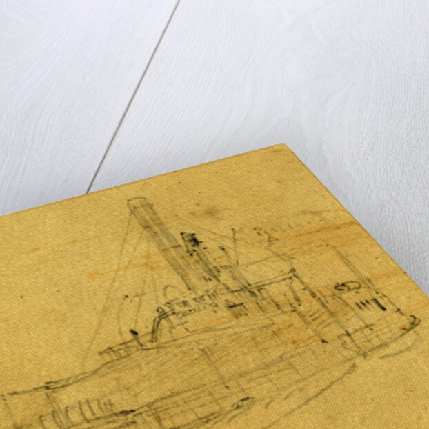 A boat by Alfred R Waud