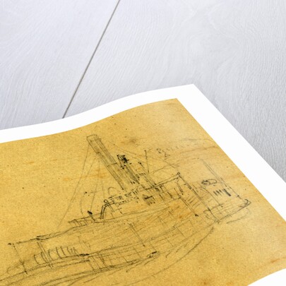 A boat by Alfred R Waud