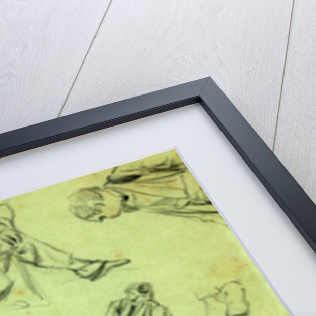 Sketches of figures in repose, 1865 by Alfred R Waud