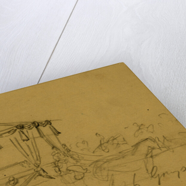 Lincoln's funeral procession by Alfred R Waud